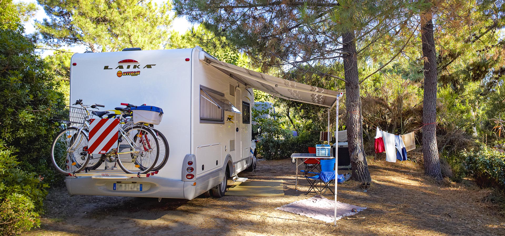 Camping san damiano emplacement confort camping car auvant